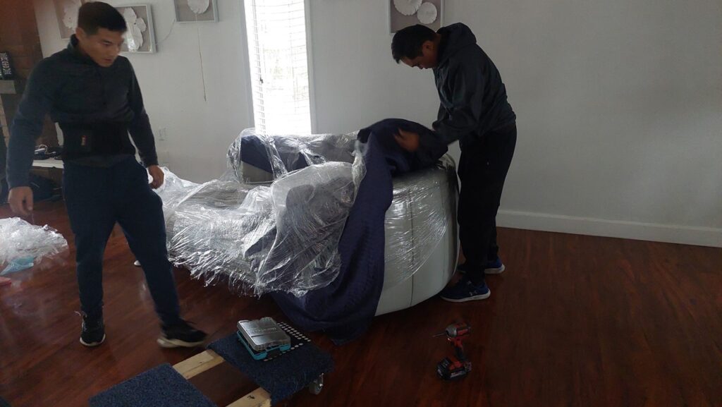 从美国西岸洛杉矶蒙特利公园市Monterey Park长途搬家到东岸纽约法拉盛Flushing：林先生的美国东西岸跨州搬家价格费用及经验分享-168 moving company