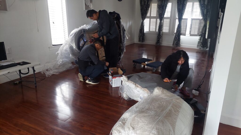 从美国西岸洛杉矶蒙特利公园市Monterey Park长途搬家到东岸纽约法拉盛Flushing：林先生的美国东西岸跨州搬家价格费用及经验分享-168 moving company